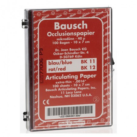 CARTA ARTICOLAZIONE ROSSA EXTRA SOTTILE BK12