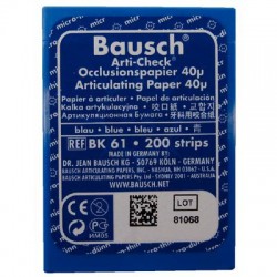 CARTA ARTICOLAZIONE BLU EXTRA SOTTILE BK61