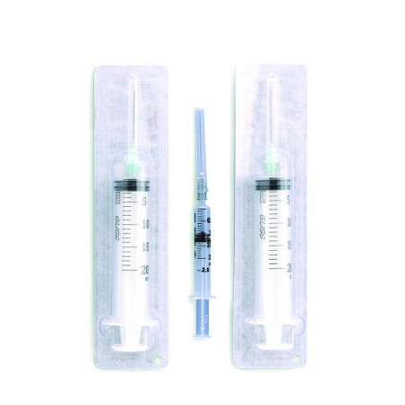 100 SIRINGHE ENDODONTICHE 2,5ML CON AGO 22G