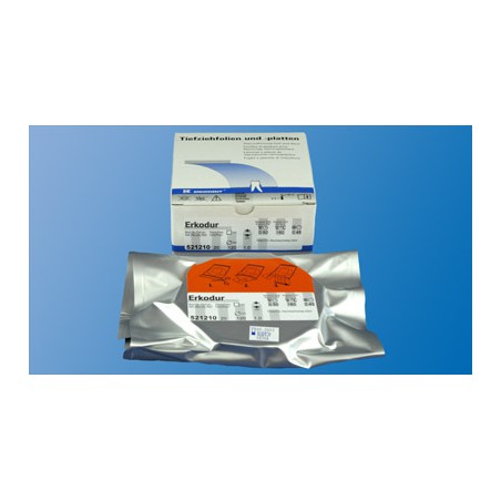 ERKODUR 521410 FOGLIO 125 X 125 MM - SPESSORE 1 MM
