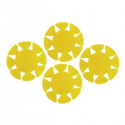 50 PETALI MEMO DISK YELLOW