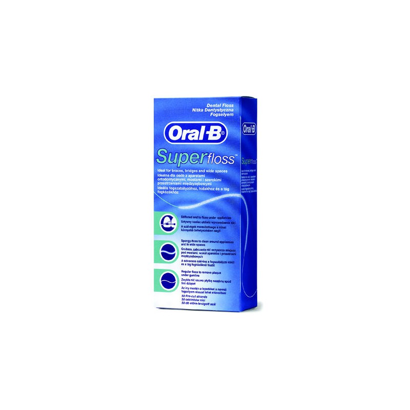 SUPERFLOSS 50 FILI INTERDENTALI