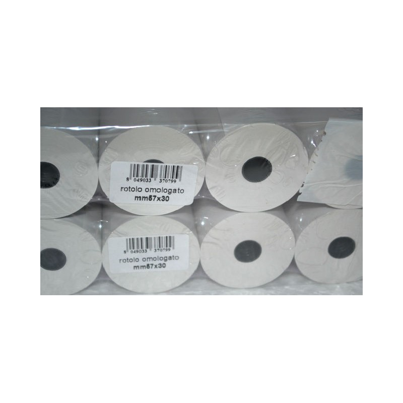 CARTA TERMICA STAMPANTE BIANCA