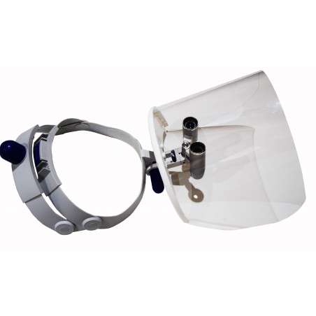 VISIERA DI PROTEZIONE APPLICABILE SU SISTEMI INGRANDENTI