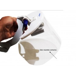 SCHERMO DI RICAMBIO PER VISIERA DI PROTEZIONE