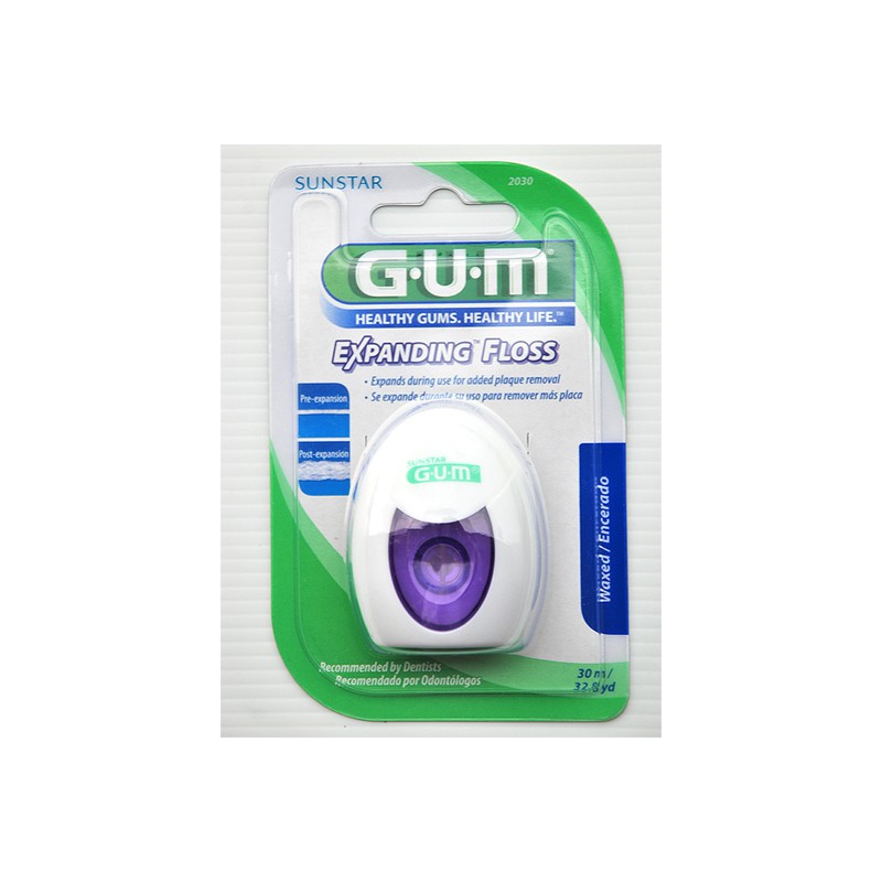GUM EXPANDING FLOSS FILO INTERDENTALE 30 METRI