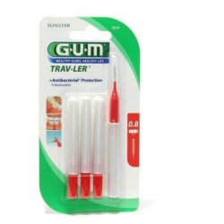 UN PROXABRUSH TRAV-LER 1314 ROSSO