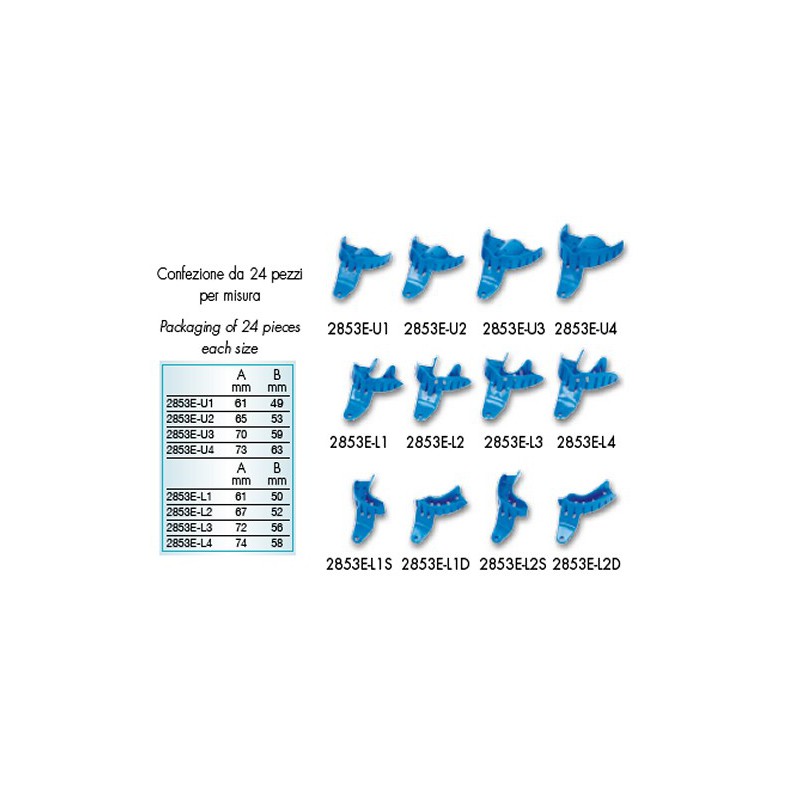 PORTAIMPRONTE PLASTICA 2853E-3