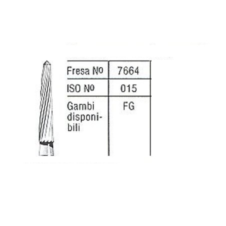 FRESA TUNGSTENO TURBINA