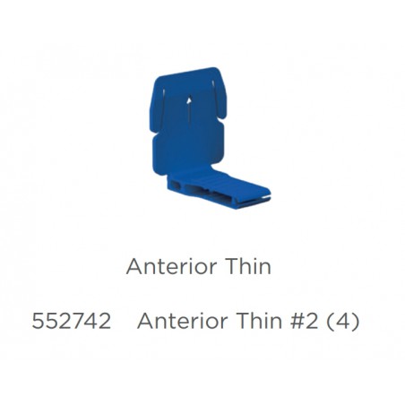 PORTA LASTRE 2 CENTRATORE XCP PSP FIT ANTERIORE MORSO BASSO