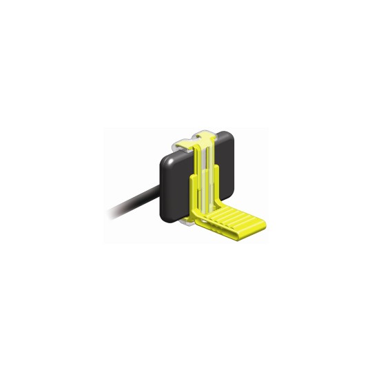 PORTA SENSORE CENTRATORE XCP-DS FIT POSTERIORE GIALLO