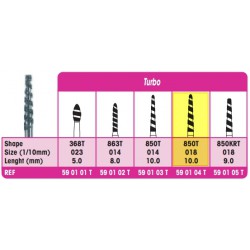 FRESA DIAMANTATA TURBINA