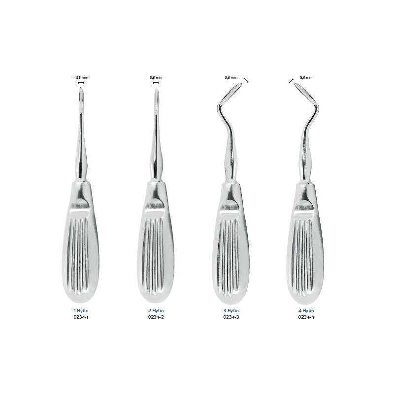 LEVA PER RADICE CON MANICO IN ACCIAIO INOX ASA