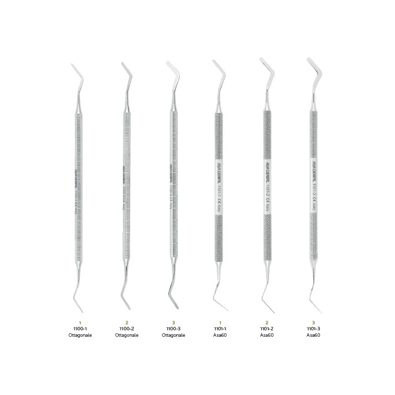 SPATOLA HEIDEMANN CON MANICO OTTAGONALE E TONDO ASA