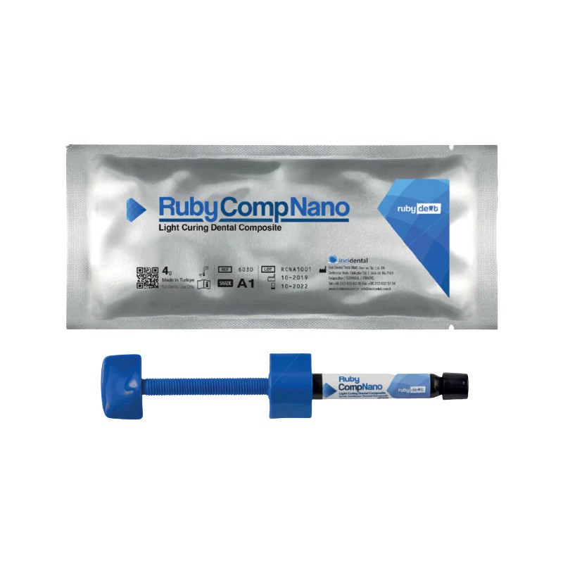 RUBYCOMP COMPOSITO NANO IBRIDO - RICAMBIO SIRINGA 4 GRAMMI