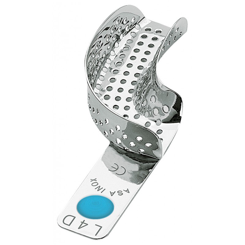 PORTAIMPRONTE INOX FORATO SERIE 2801