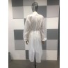 CAMICE MONOUSO BIANCO TNT NON STERILE IDROREPELLENTE