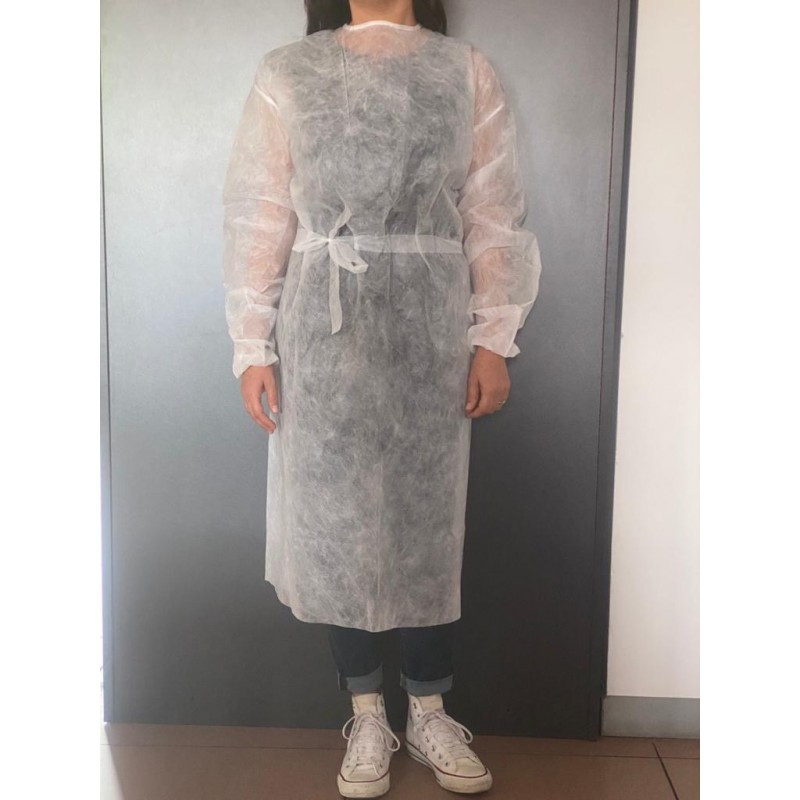 CAMICE LAVABILE (NON STERILE) BIANCO TAGLIA UNIVERSALE