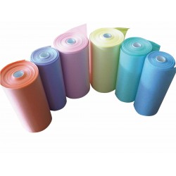 6 ROTOLI DA 80 MANTELLINE AZZURRE ECO BIBS STD