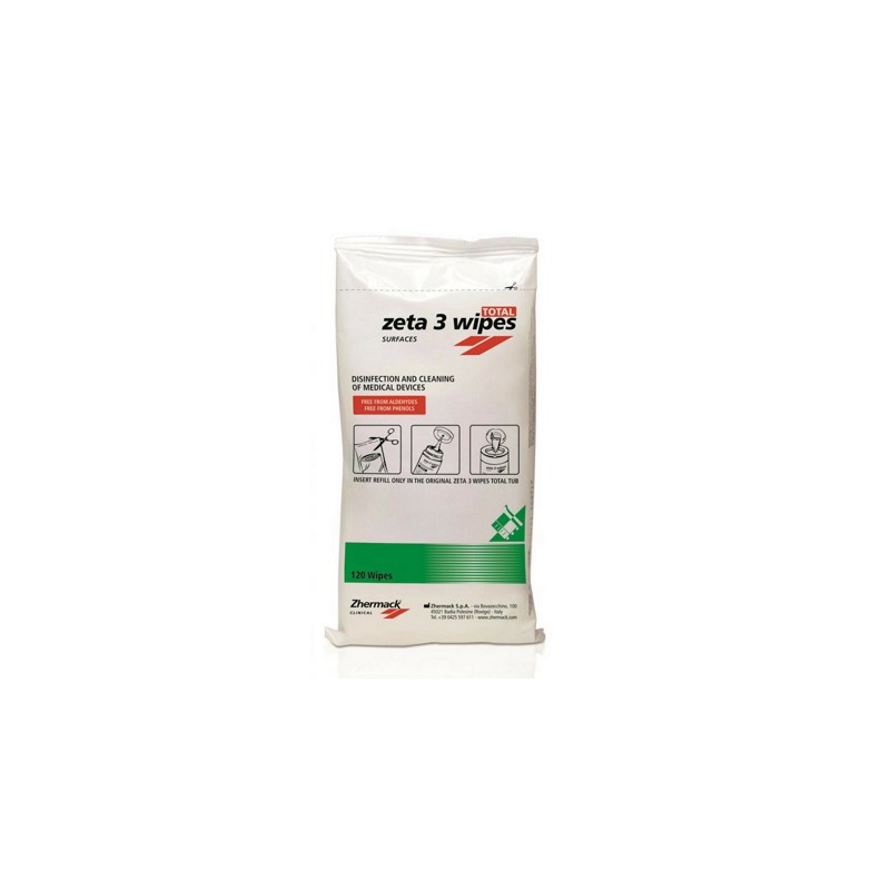 ZETA 3 WIPES TOTAL - RICAMBIO BUSTA 120 SALVIETTE