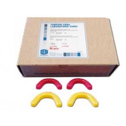 96 TAMPONI CERA GIALLA FERRO CAVALLO