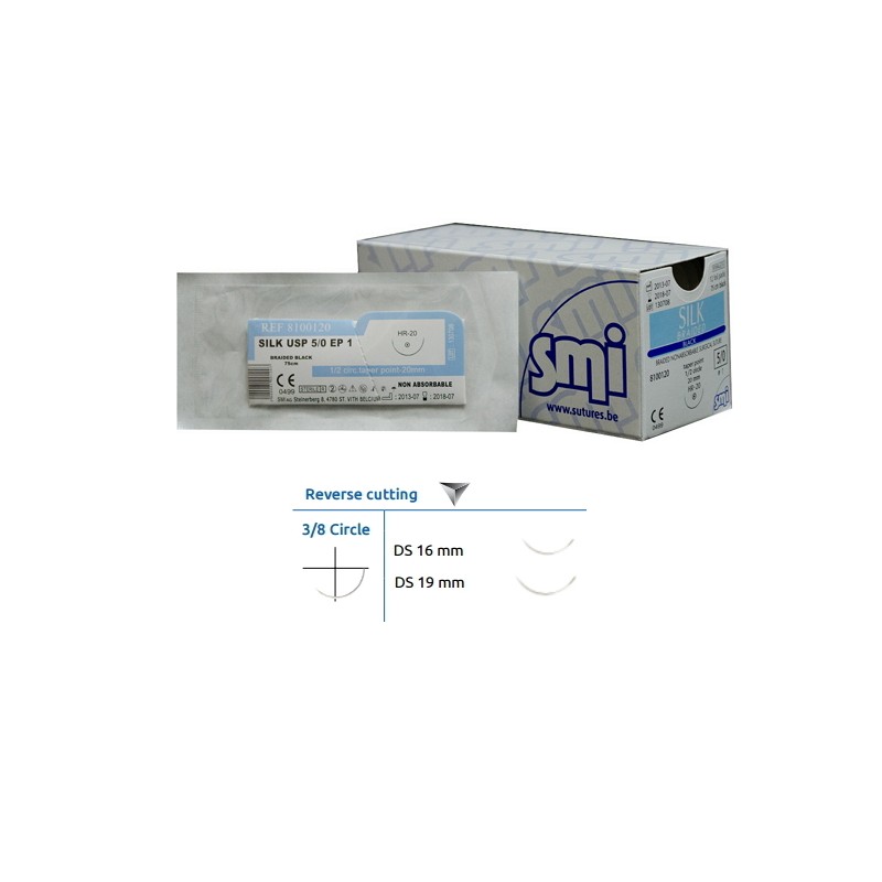 SUTURE SETA 4/0 DS19 3/8C