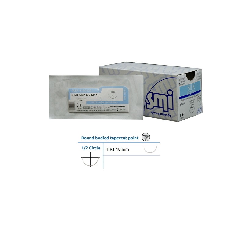 SUTURE SETA 3/0 DRT18 1/2C