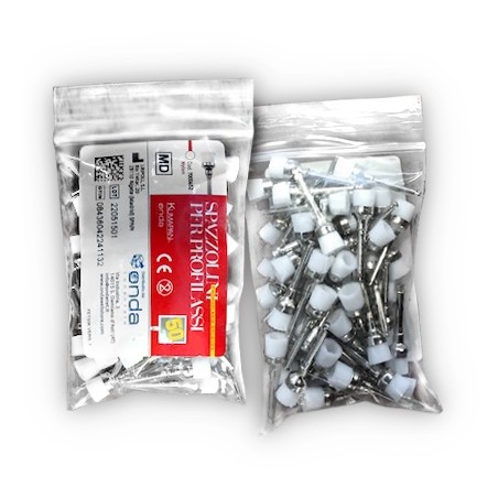 50 SPAZZOLINI ROTANTI NYLON