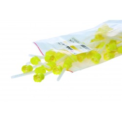 PUNTALI MISCELAZIONE GIALLI 1:1 PER SILICONI DA IMPRONTA