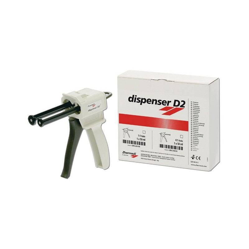 DISPENSER PISTOLA APPLICATORE ESTRUSORE CARTUCCE 1:1/2:1