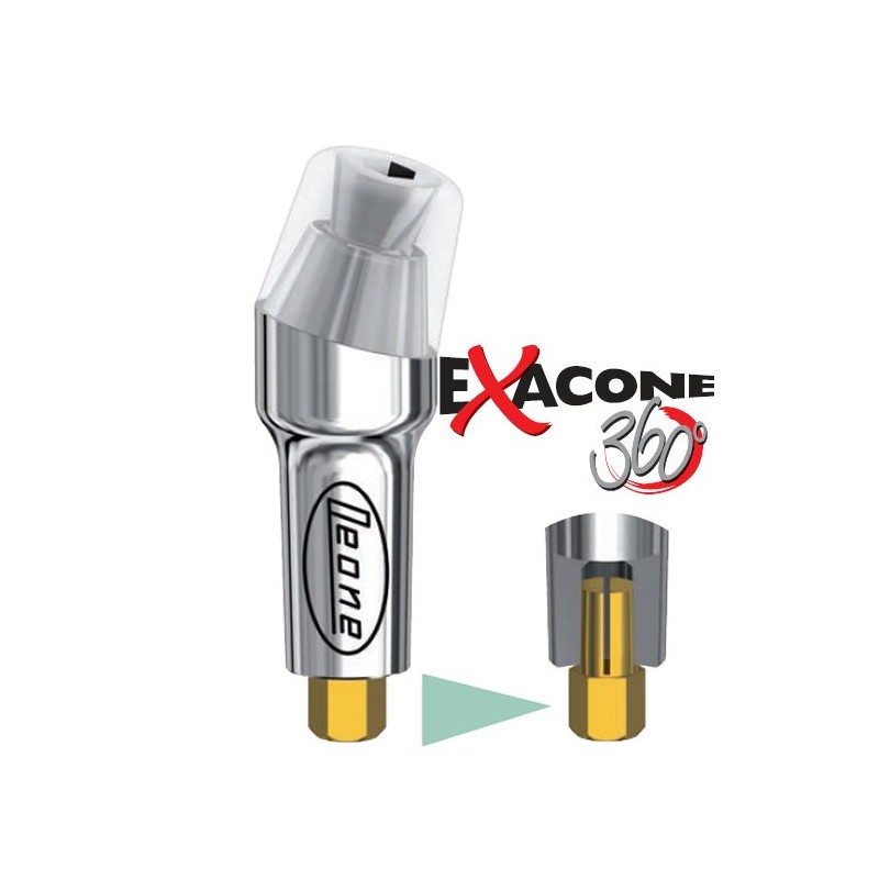 MONCONE ANGOLATO 15 GRADI PROTESI AVVITATA