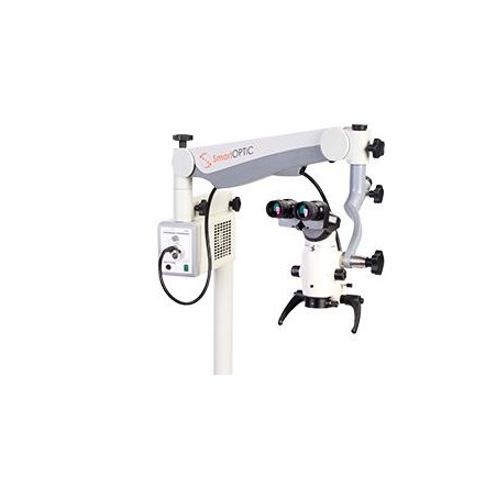 SMART OPTIC Microscopio versione stativo, LED, binocolo