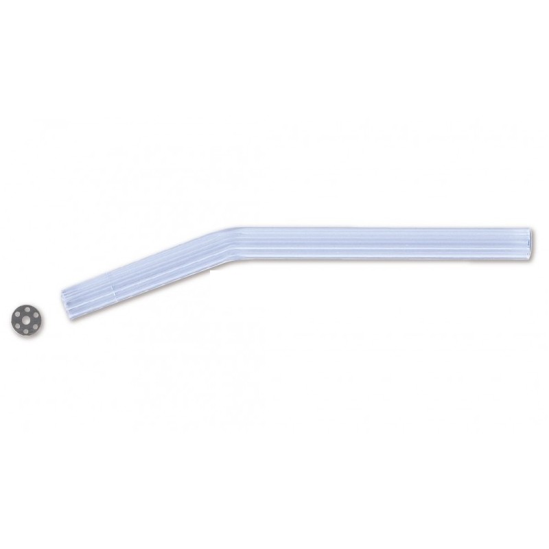 TERMINALE MONOUSO LUNGO STANDARD PER SIRINGA ARIA ACQUA