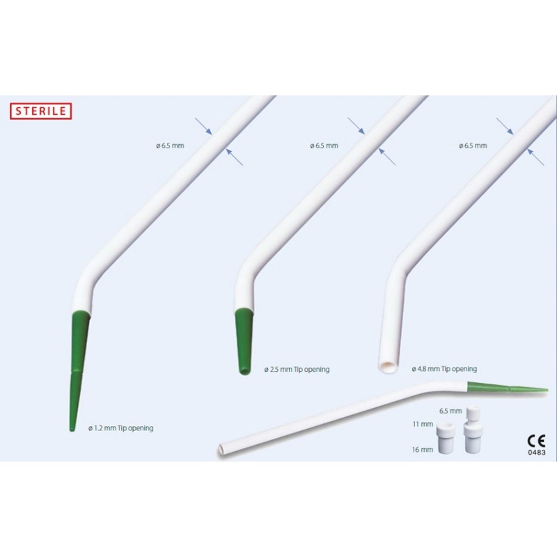 SURGITIP 2,5 MM - 100 CANNULE ASPIRAZIONE