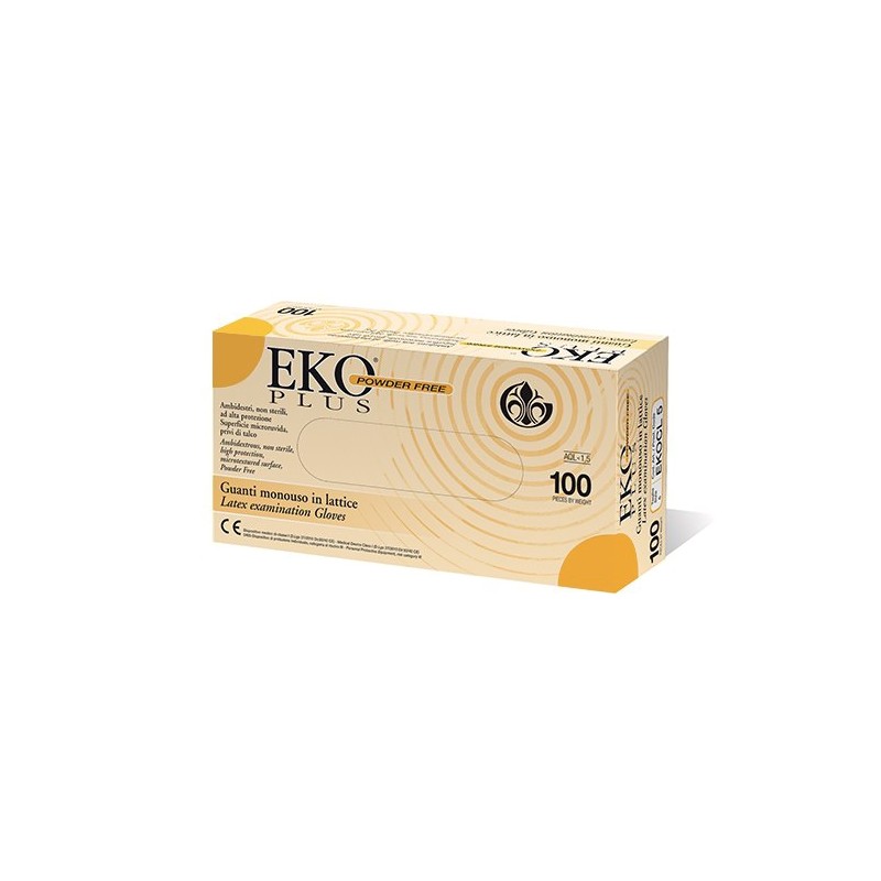 GUANTI LATTICE PFE SENZA POLVERE L-8/9 EKO PLUS