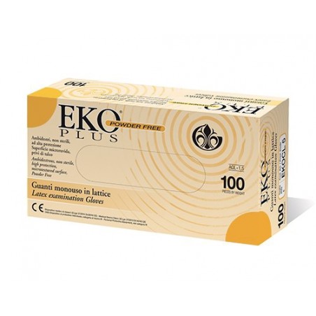 GUANTI LATTICE PFE SENZA POLVERE L-8/9 EKO PLUS