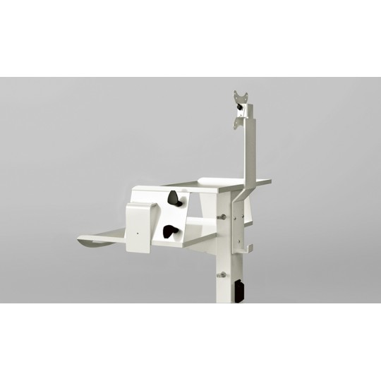 STAFFA MONITOR PER CARRELLO SCANNER