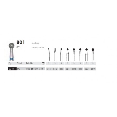 FRESA DIAMANTATA TURBINA