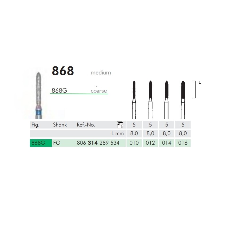 FRESA DIAMANTATA TURBINA