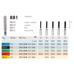 FRESA DIAMANTATA TURBINA
