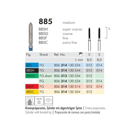 FRESA DIAMANTATA TURBINA