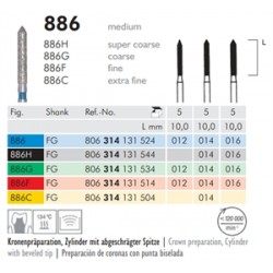 FRESA DIAMANTATA TURBINA