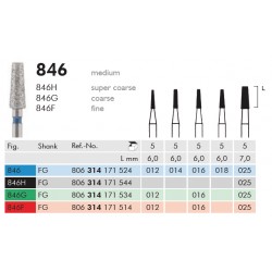 FRESA DIAMANTATA TURBINA