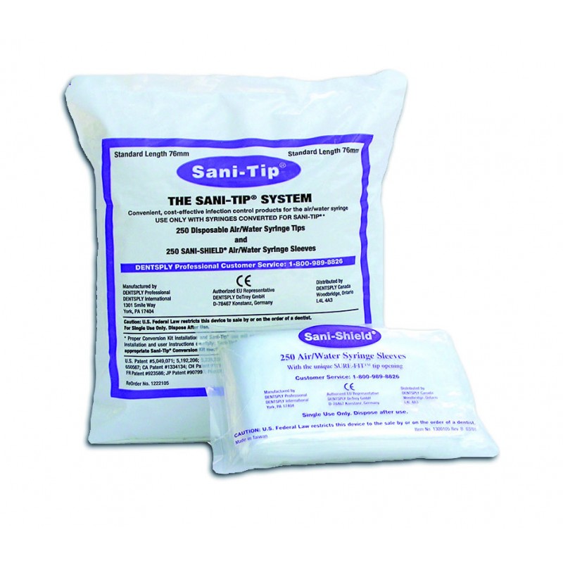 SANI-TIP SANITIP TERMINALE MONOUSO STANDARD-LUNGO PER SIRINGA