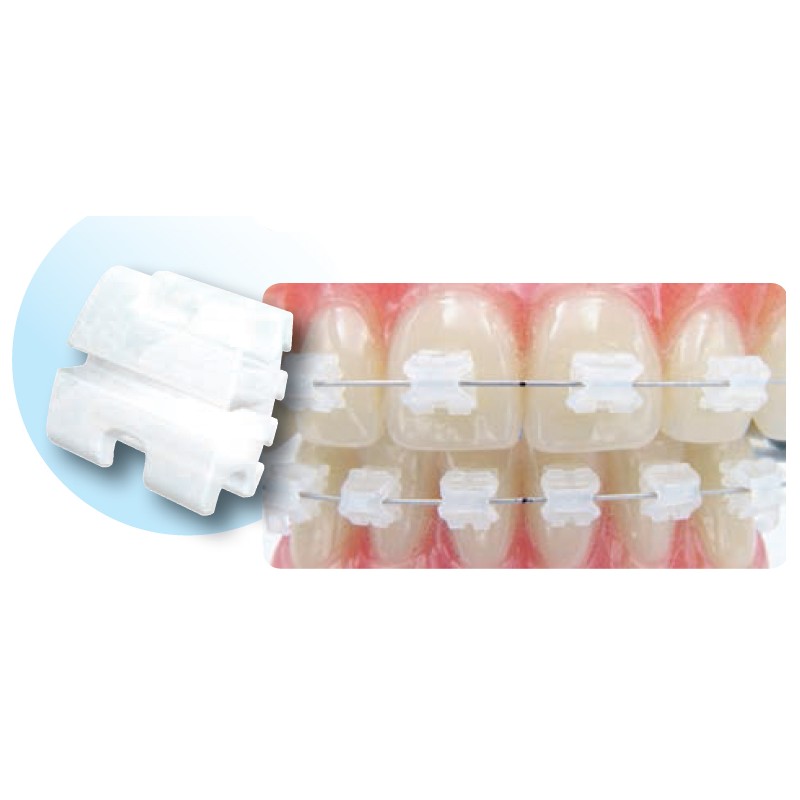 KIT ATTACCHI DB RICKETTS 018 - CERAMICI AQUA - 1 CASO