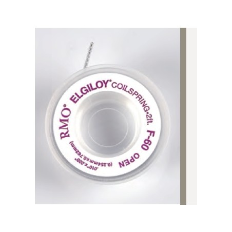 MOLLA CHIUSA 009x030 ELGILOY ROSSO 60cm RMO