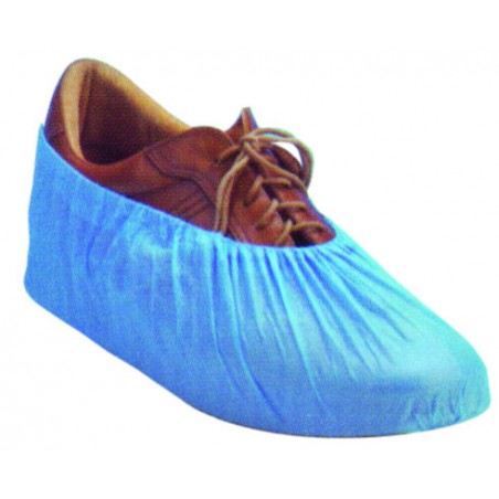 COPRISCARPE PVC AZZURRO 500 PZ