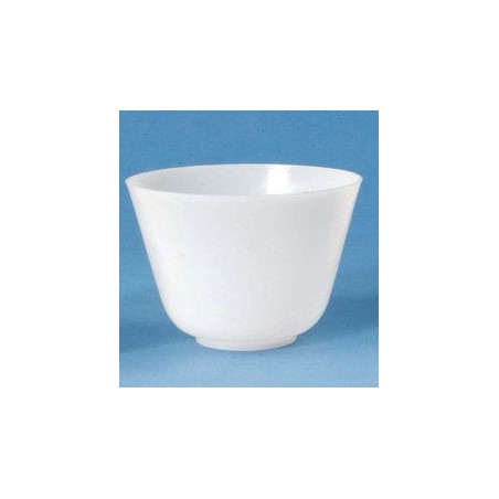 TAZZA BIANCA MEDIA PER ALGINATI GESSI