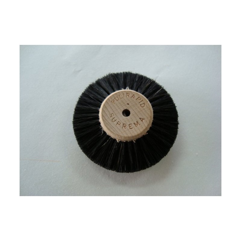 SPAZZOLA PULITRICE SETOLA NERA CENTRO PLASTICA - MODELLO LABOR