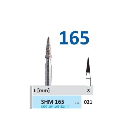 FRESA DIAMANTATA SHM165 MANIPOLO DRITTO